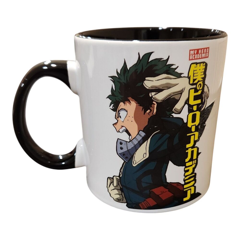 Funimation My Hero Academia Izuku Midoriya Deku UA High School Coffee Mug 20 OZ